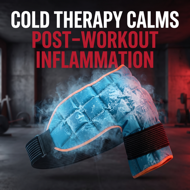 Cold therapy recovery wrap calms post-workout inflammation