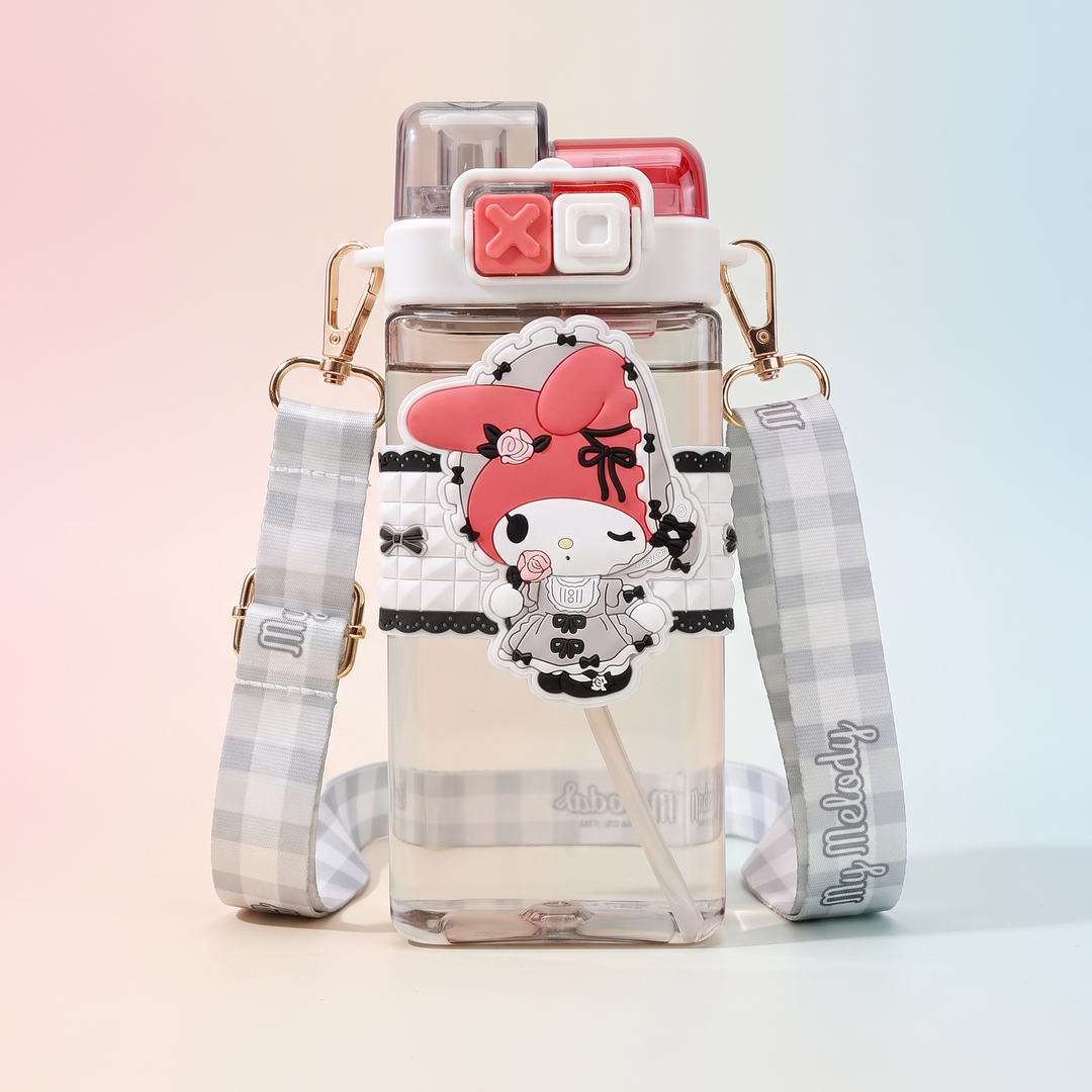 Kawaii Cartoon Straw Tumbler Cup - My Melody-C Design