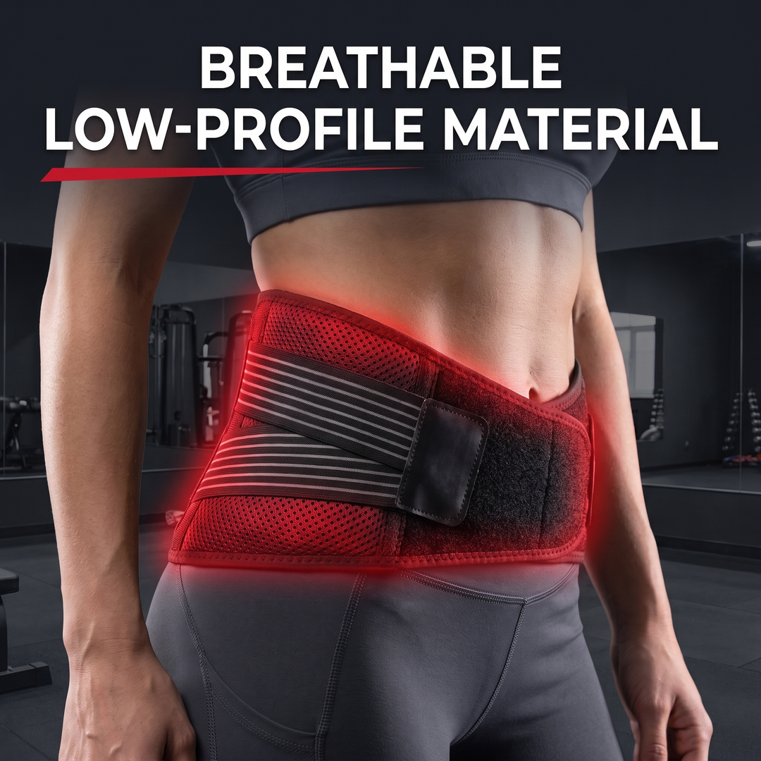Breathable low-profile material designed for flexible all-day wear