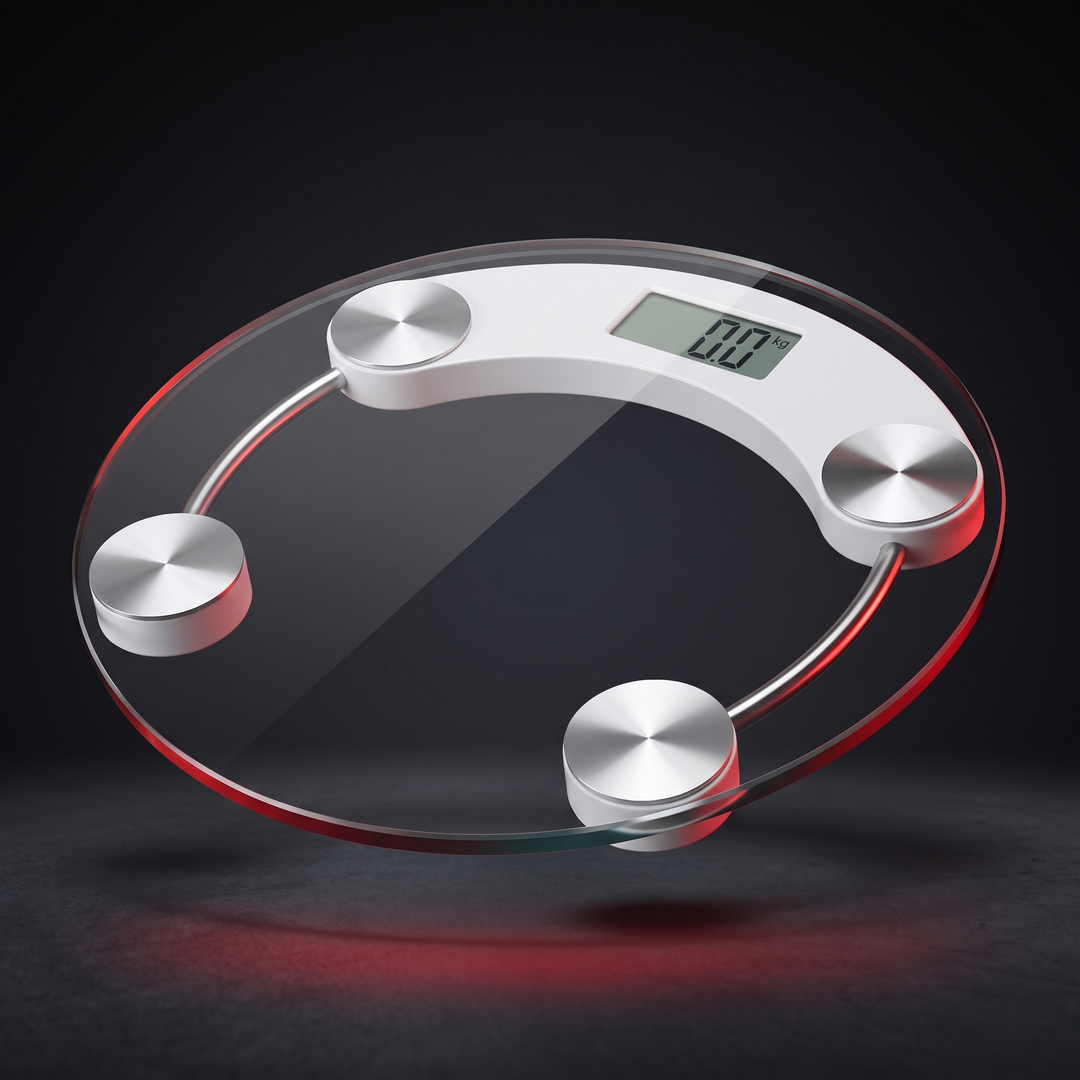 PHYSIOATHLETX Digital Body Weight Scale - sleek home-gym essential for fitness weight tracking