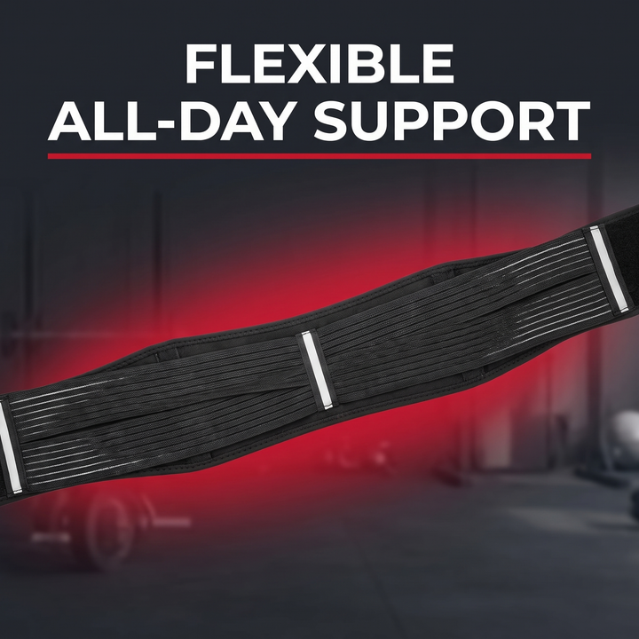 Flexible elastic construction built for all-day support