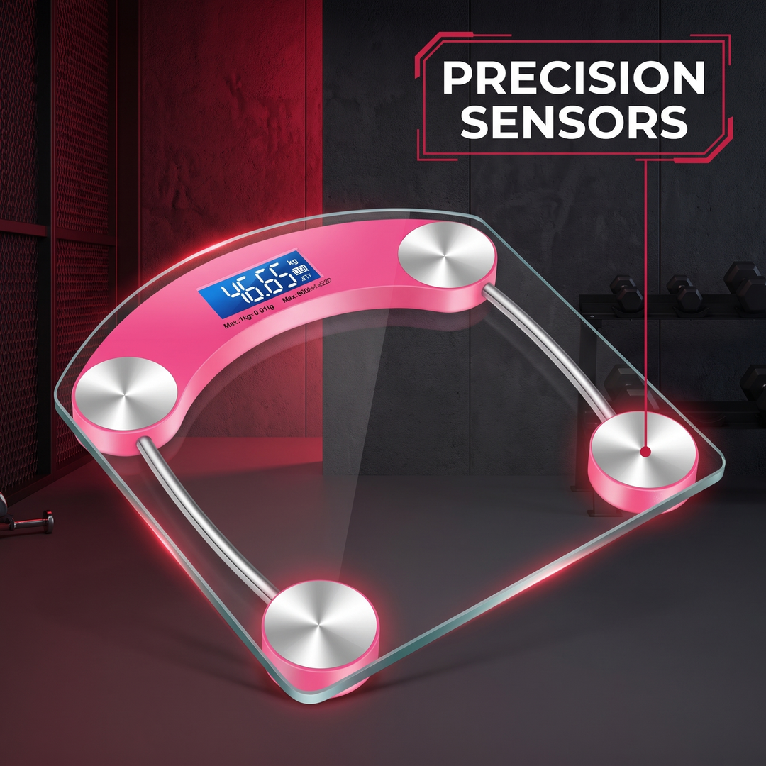 Precision sensor technology for accurate digital readout - fitness weight tracking