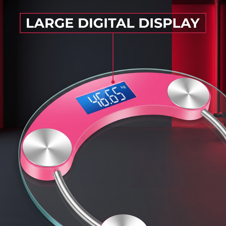 Large digital display - precision digital readout for easy fitness tracking