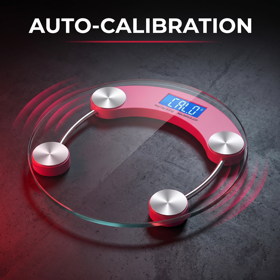 Auto-calibration technology - precision digital readout every use