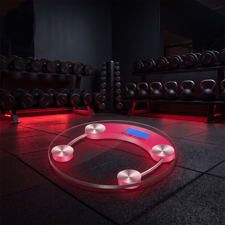 PHYSIOATHLETX scale in home gym - sleek home-gym essential