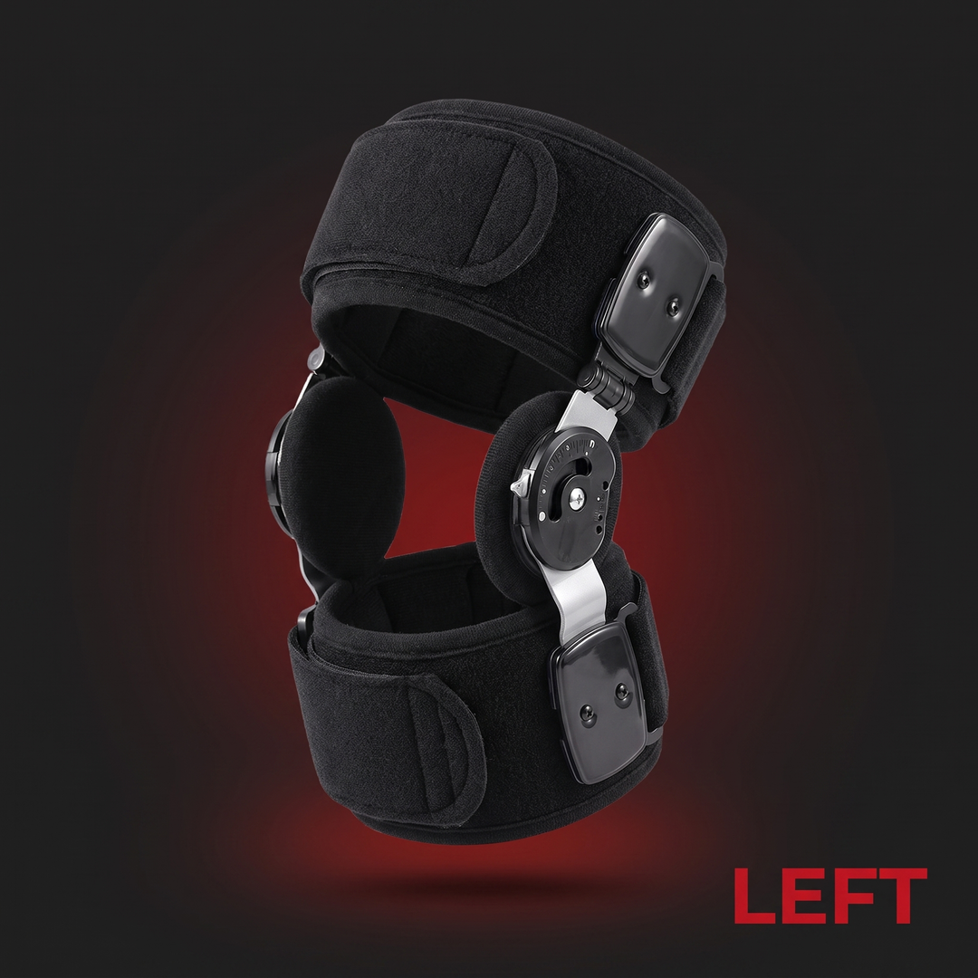 Adjustable OA Unloader Knee Brace - Left knee fit