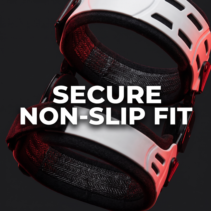 Adjustable OA Unloader Knee Brace - secure non-slip fit lining