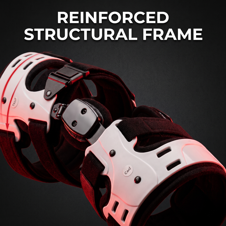 Adjustable OA Unloader Knee Brace - reinforced structural frame