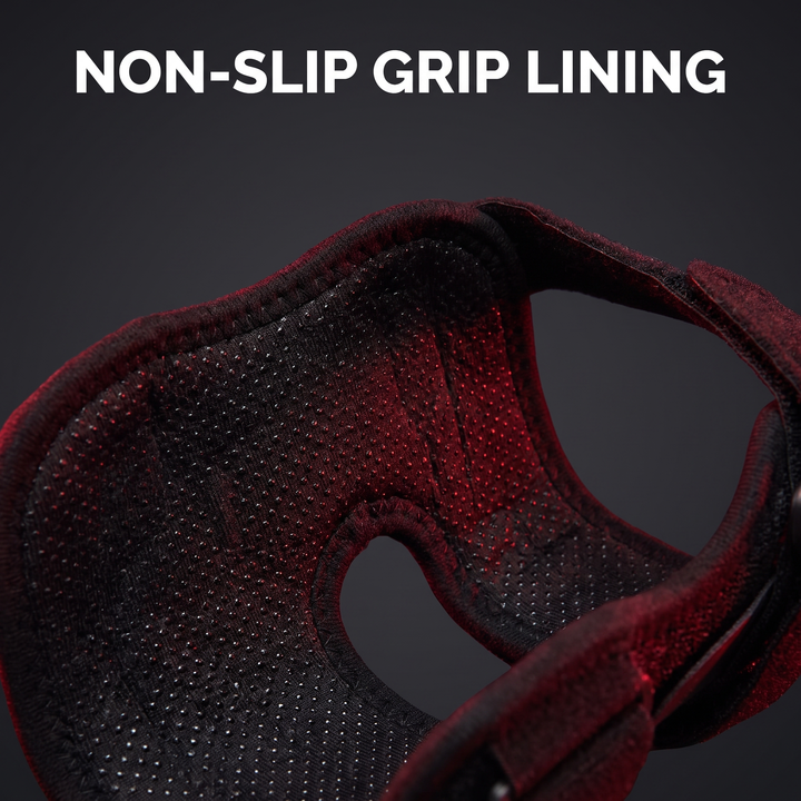 Non-slip interior grip lining detail