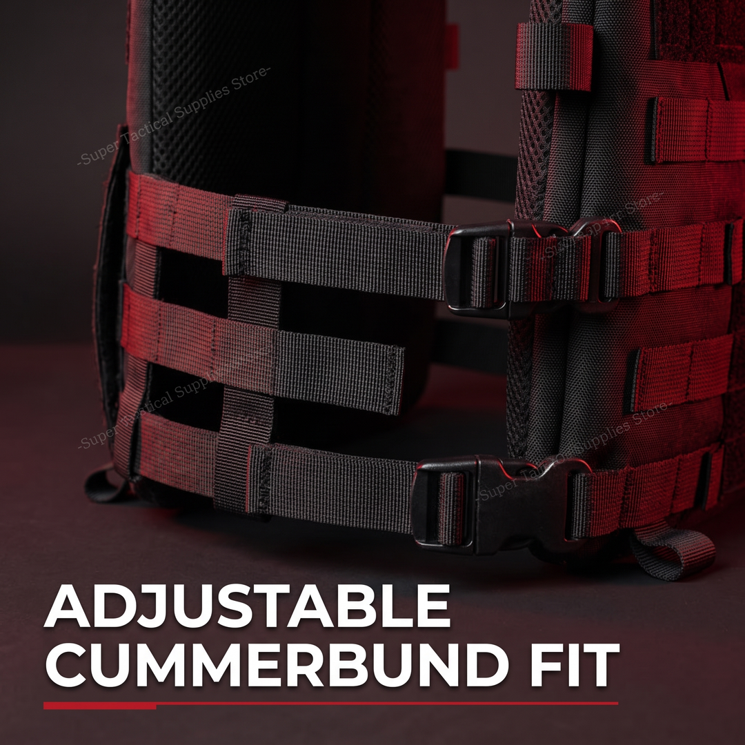Professional Tactical Plate Carrier Vest - Adjustable Cummerbund Fit