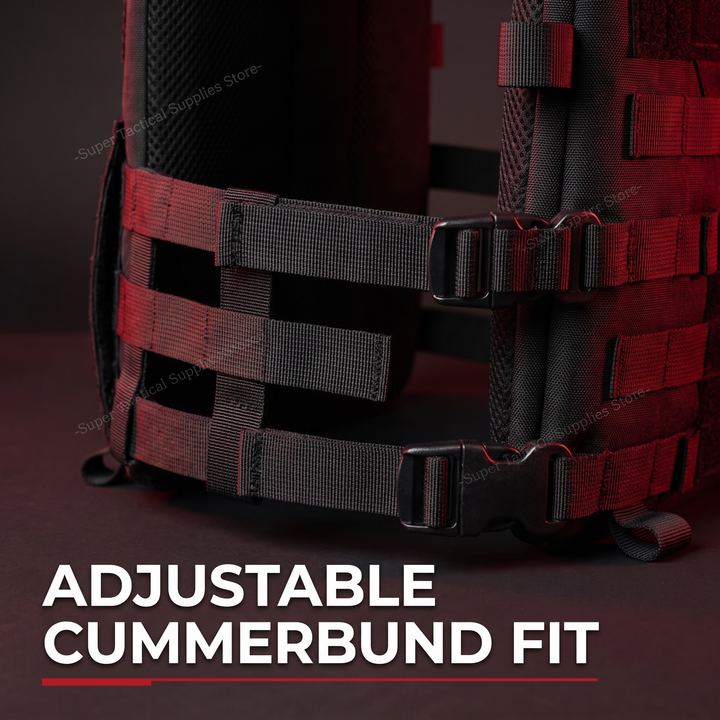 Professional Tactical Plate Carrier Vest - Adjustable Cummerbund Fit