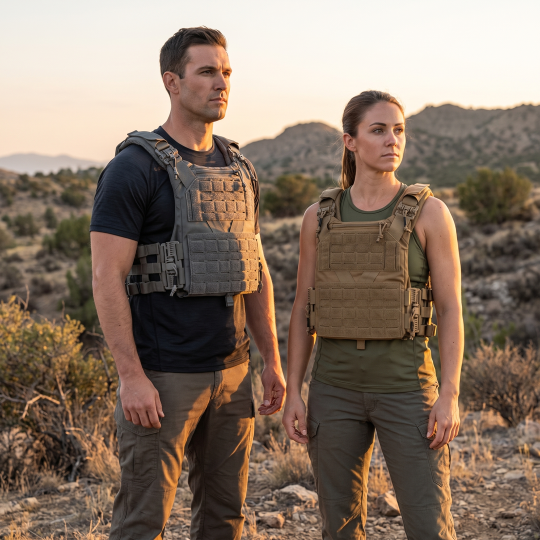 Professional Tactical Plate Carrier Vest - Outdoor Tactical Training Ground Lifestyle