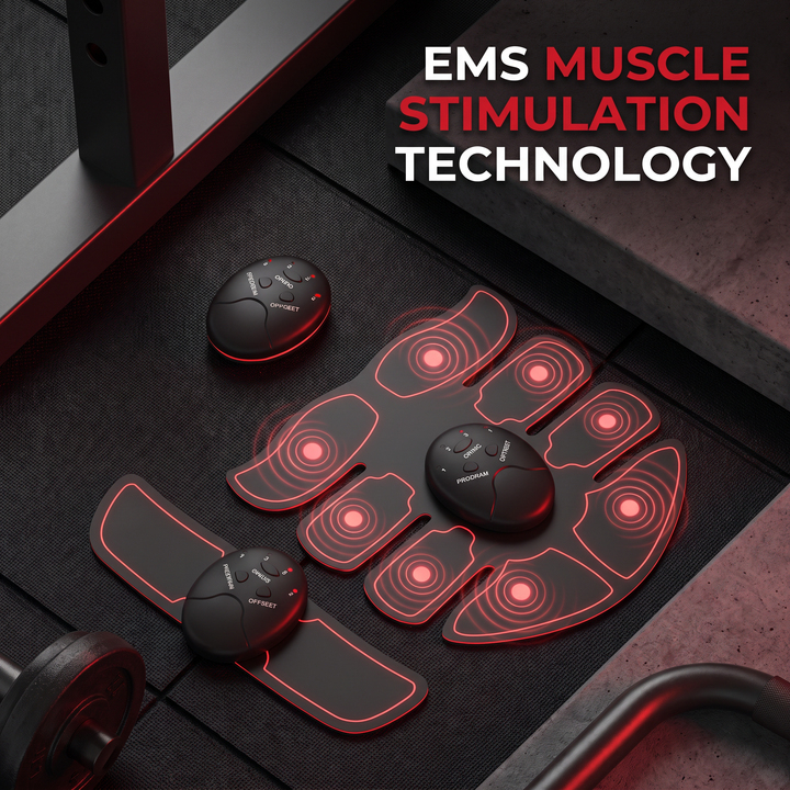 Professional EMS Electric Muscle Stimulator Wireless Hip Buttocks Abs Trainer Body Toning Fitness Massager for Home Gym Strength Recovery - EMS muscle stimulation technology
