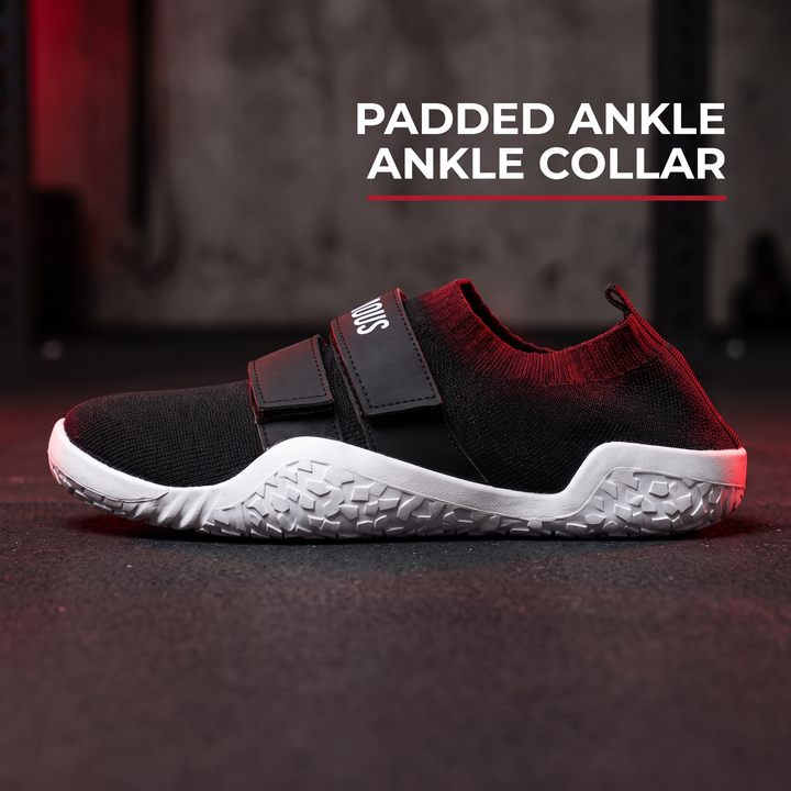 Padded ankle collar comfort feature