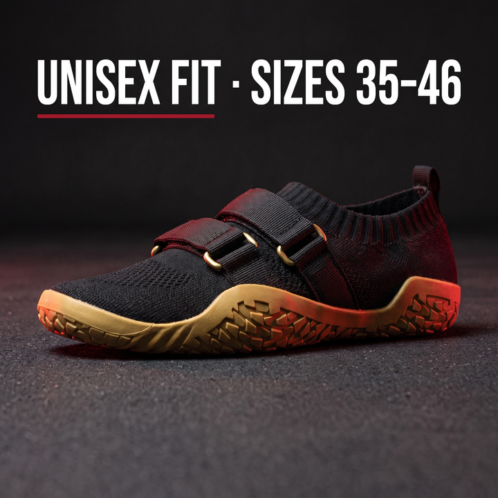 Unisex fit sizes 35 to 46 weightlifting shoe
