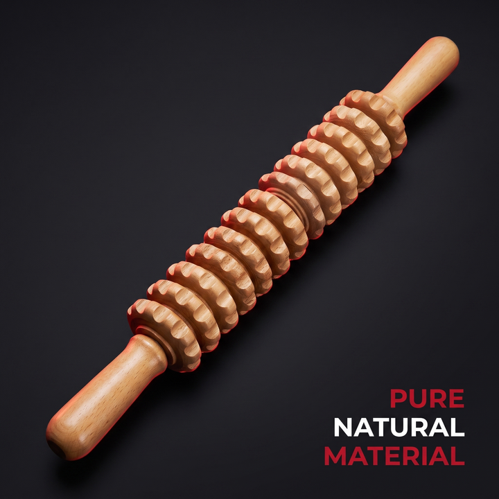 Pure Natural Wood Material - Massage Roller Construction
