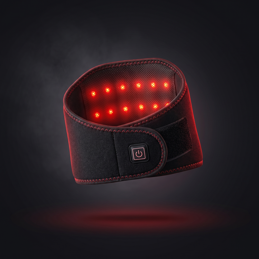 Portable red light neck heating wrap - deep relaxation wellness accessory