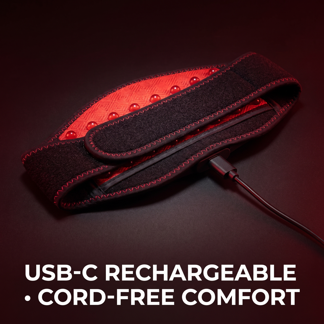 USB-C rechargeable cord-free neck wrap