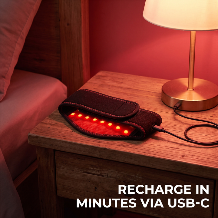 Recharge in minutes via USB-C