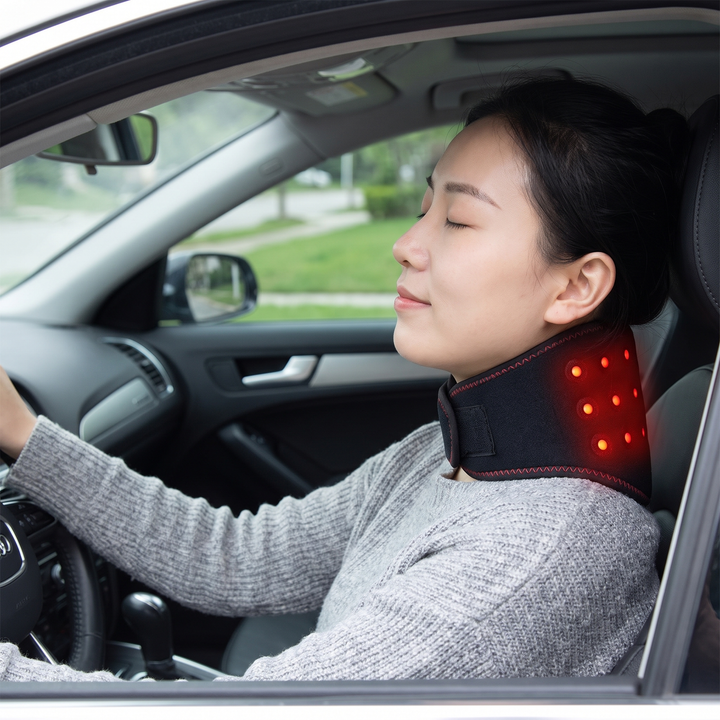 Comfortable neck wrap during commute