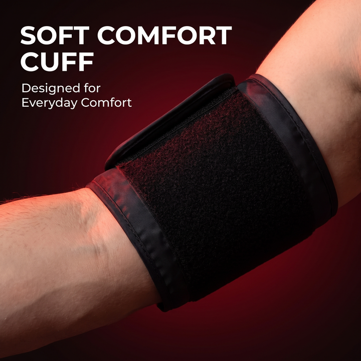 Soft comfort cuff designed for everyday home use