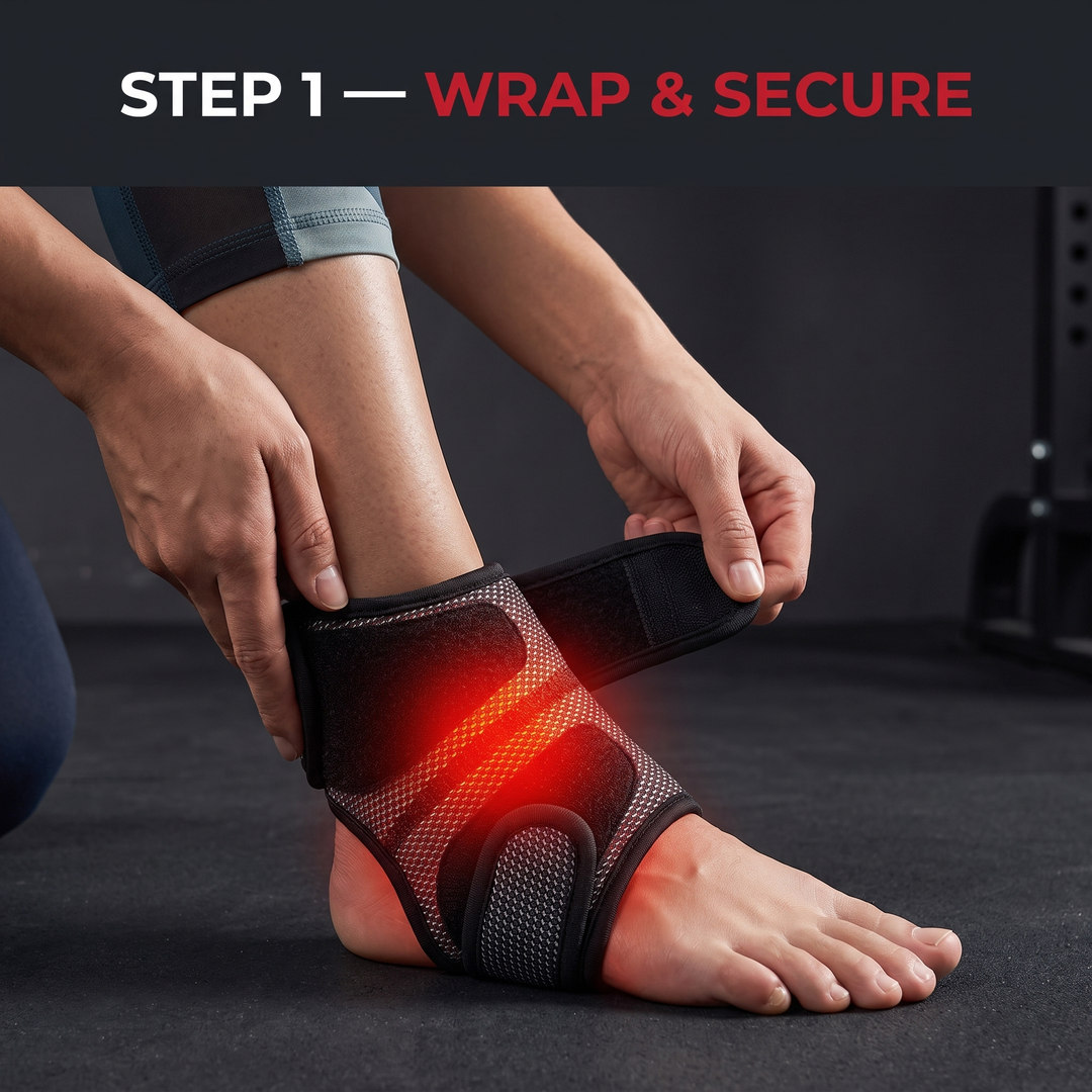 Electric Air Pressure Foot Massager Ankle Leg Compression Massager with Heat Vibration Blood Circulation Support USB Powered Recovery Device