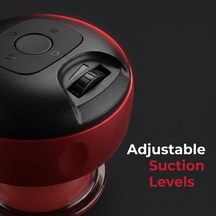 Adjustable Suction Levels for Customized Cupping Pressure