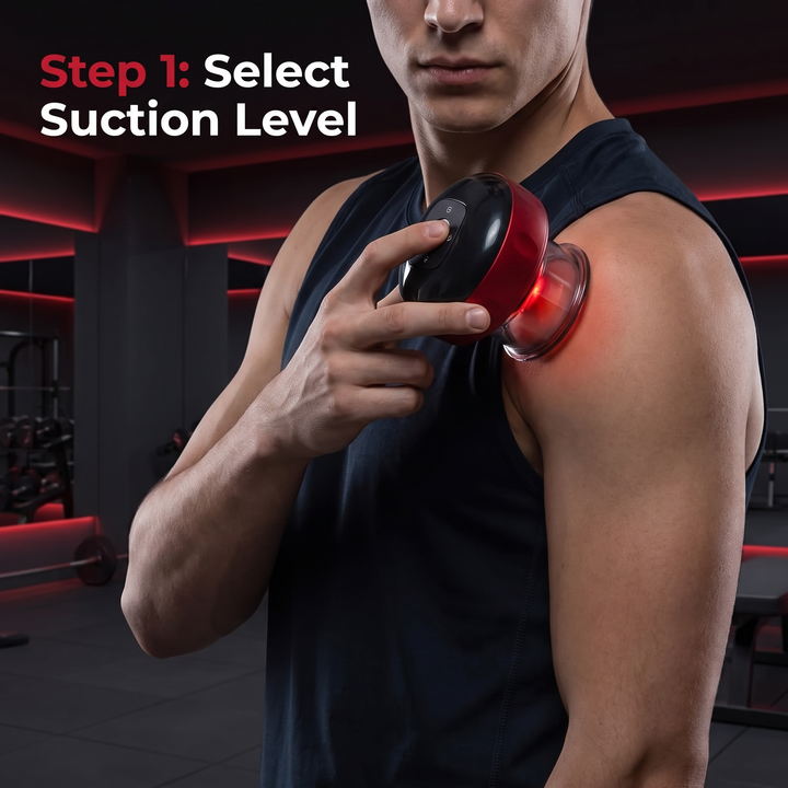 Step 1 - Select Suction Level Before Use