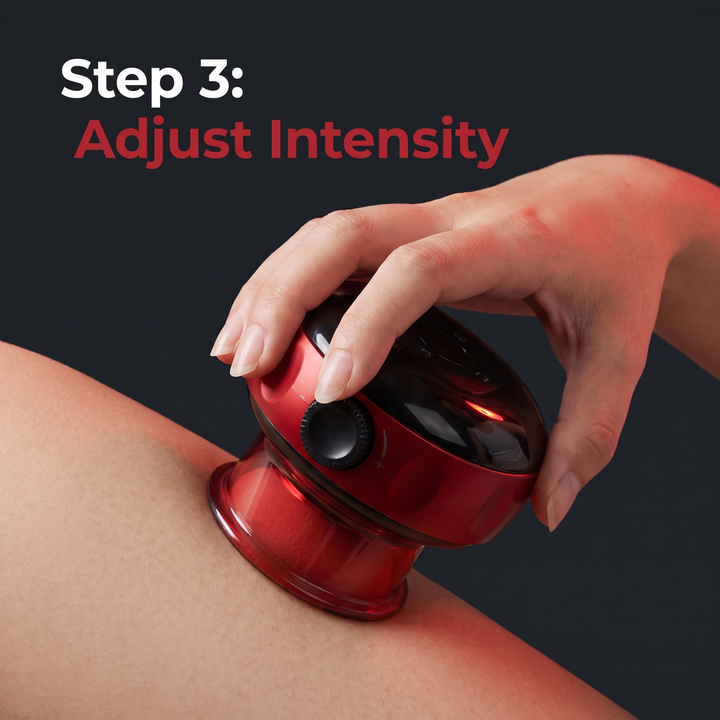 Step 3 - Adjust Suction Intensity During Use
