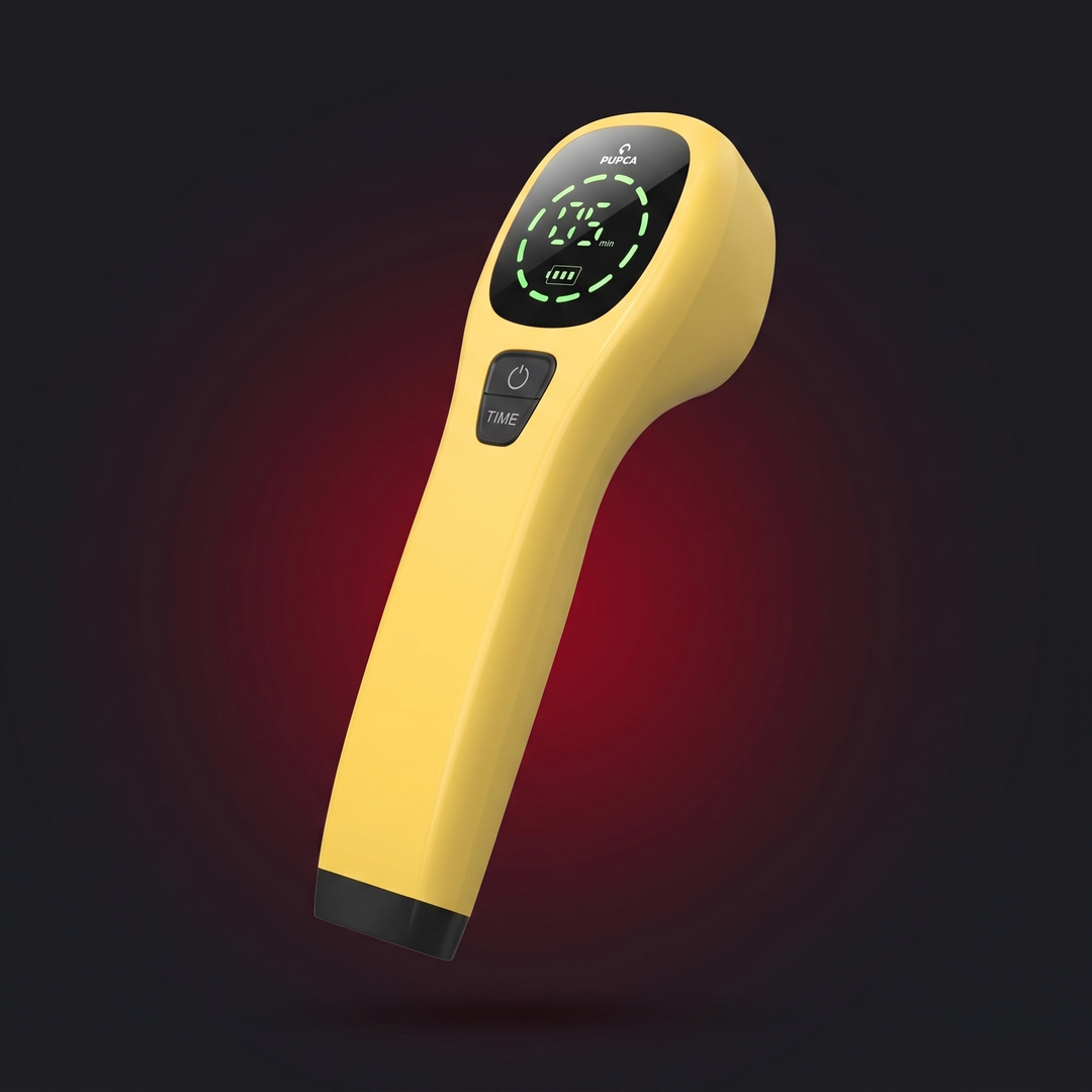 Professional Cold Laser Therapy Device for Pets Handheld Red Light Therapy Tool Designed to Support Joint and Muscle Recovery in Dogs and Cats