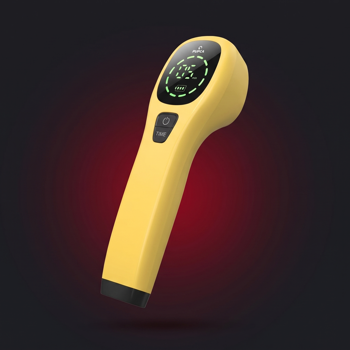Professional Cold Laser Therapy Device for Pets Handheld Red Light Therapy Tool Designed to Support Joint and Muscle Recovery in Dogs and Cats