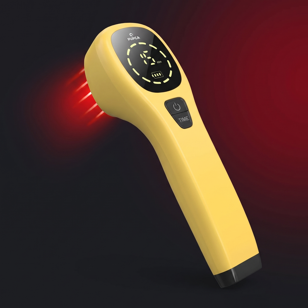 Professional Cold Laser Therapy Device for Pets Handheld Red Light Therapy Tool Designed to Support Joint and Muscle Recovery in Dogs and Cats