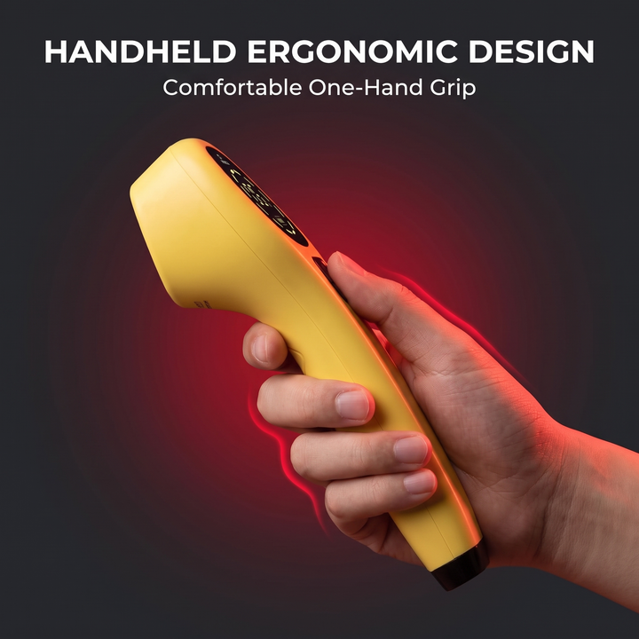 Professional Cold Laser Therapy Device for Pets Handheld Red Light Therapy Tool Designed to Support Joint and Muscle Recovery in Dogs and Cats