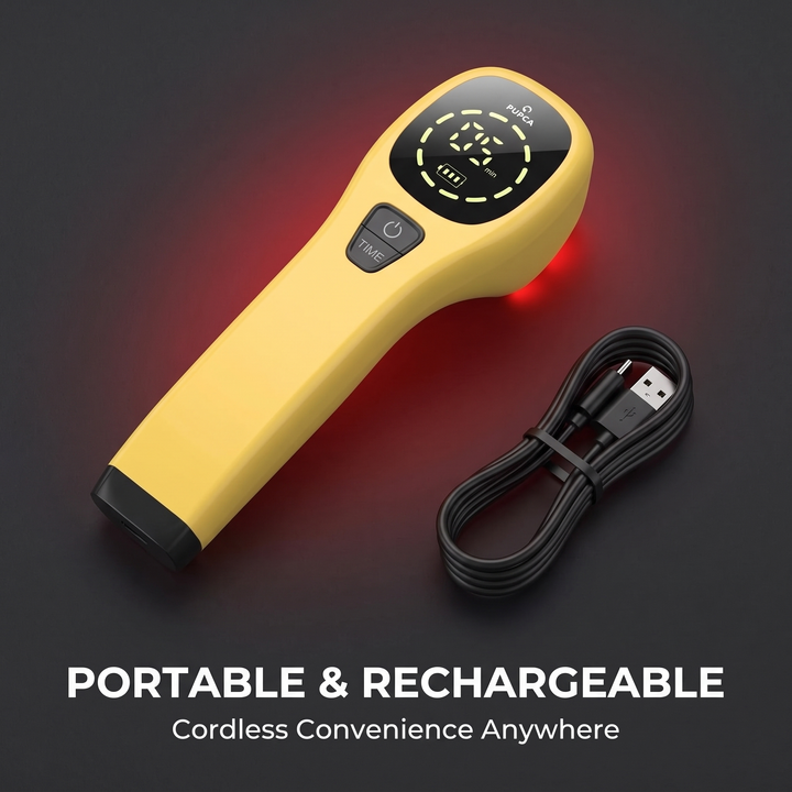 Professional Cold Laser Therapy Device for Pets Handheld Red Light Therapy Tool Designed to Support Joint and Muscle Recovery in Dogs and Cats