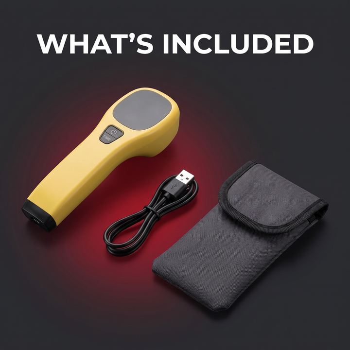 Professional Cold Laser Therapy Device for Pets Handheld Red Light Therapy Tool Designed to Support Joint and Muscle Recovery in Dogs and Cats