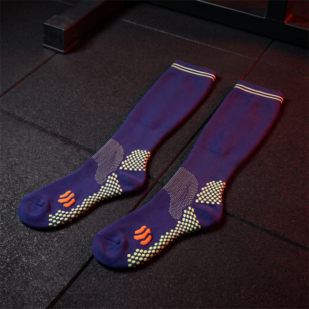 PHYSIOATHLETX compression sports socks - Dark Blue Sport Sock colorway