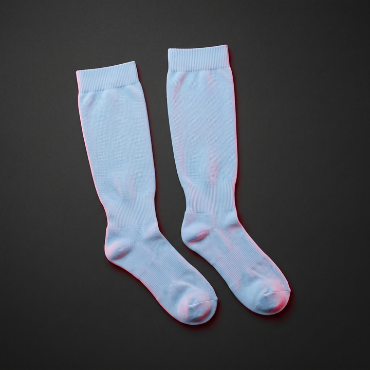 PHYSIOATHLETX compression sports socks - Light Blue colorway