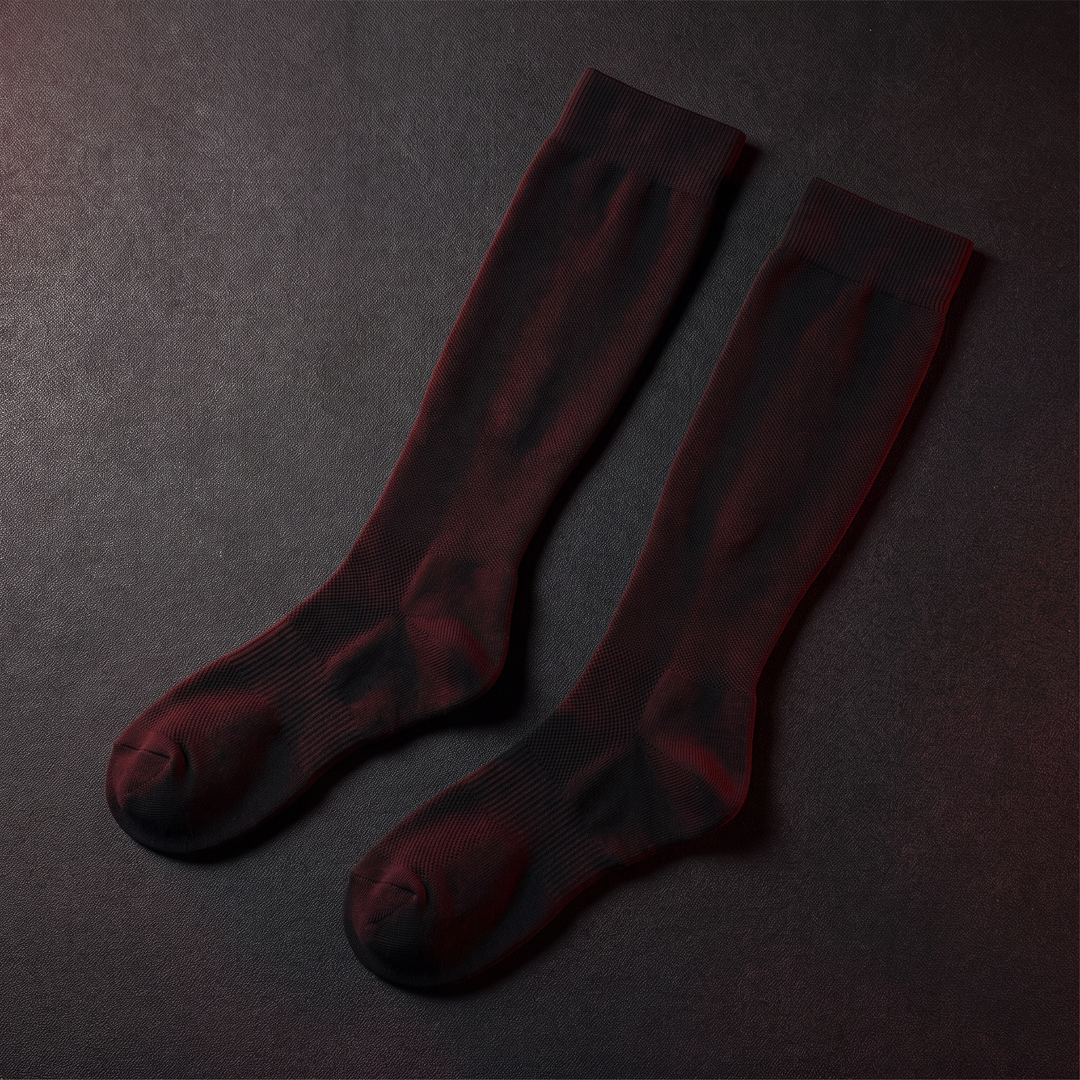 PHYSIOATHLETX compression sports socks - Black Sport Socks colorway