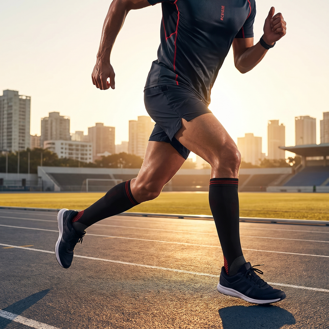 Running lifestyle - PHYSIOATHLETX compression sports socks