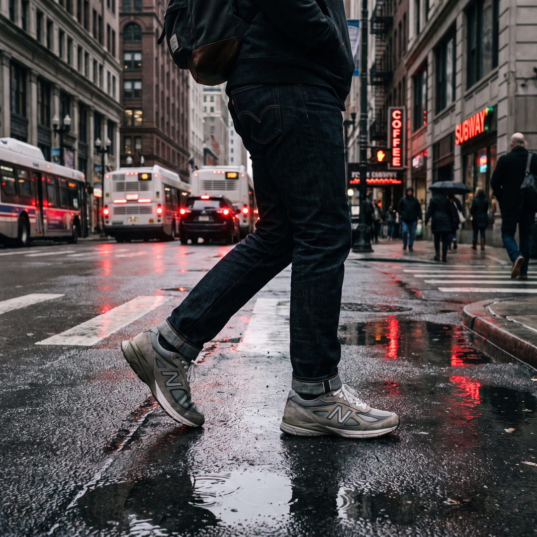 Daily commute walking with arch support insoles