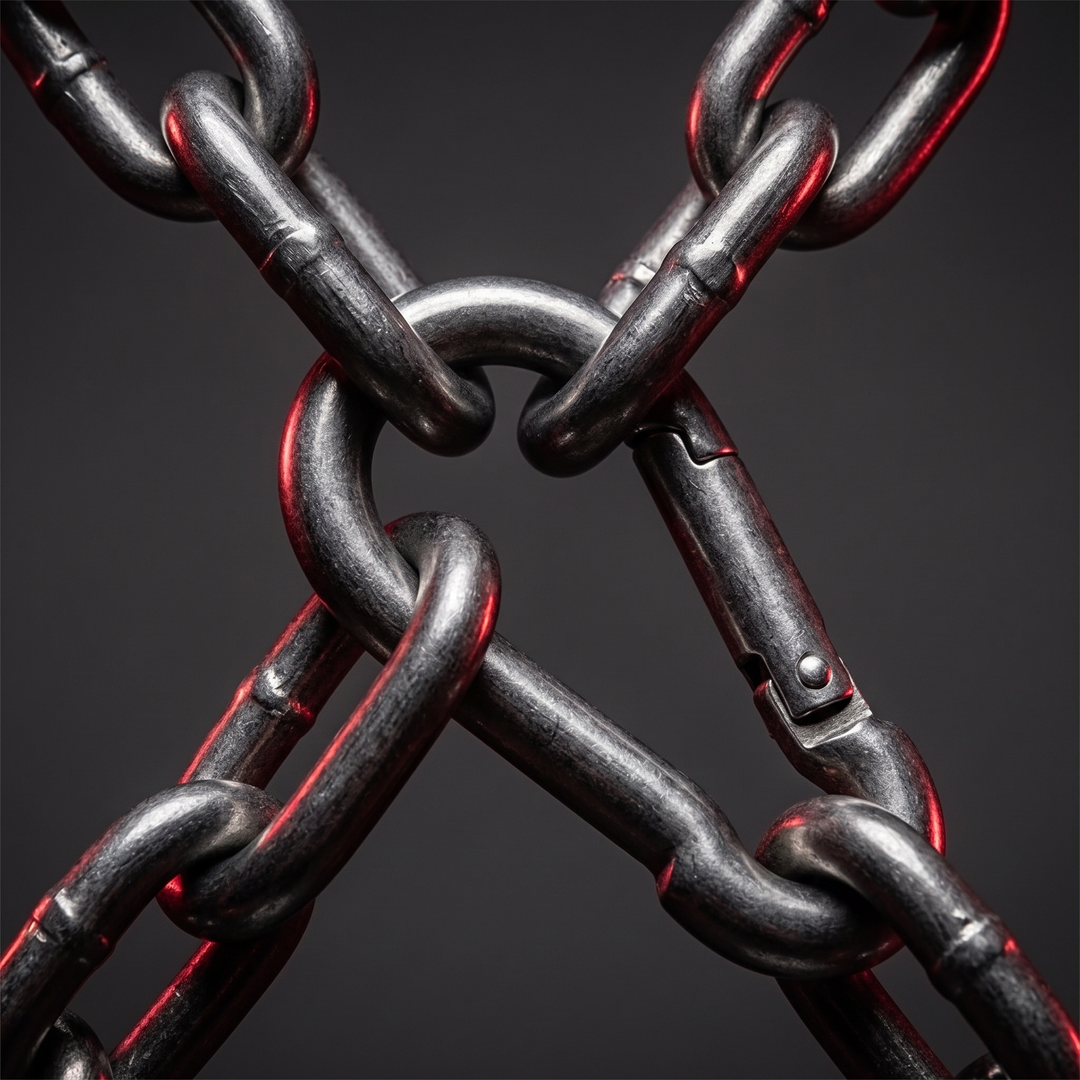 PHYSIOATHLETX Heavy-Duty Dip Belt with Chain - Steel Chain and Hook Macro