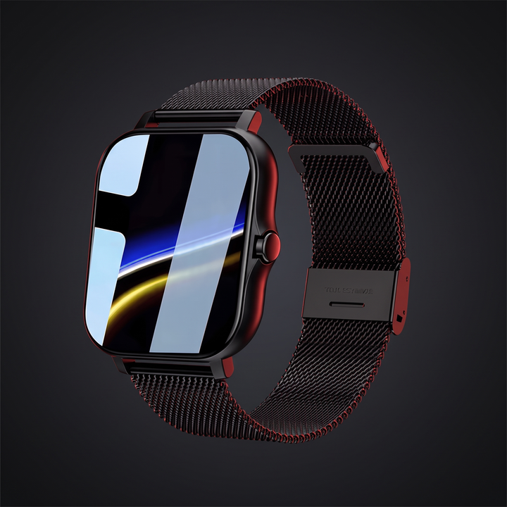 PHYSIOATHLETX full touch screen fitness smartwatch hero image