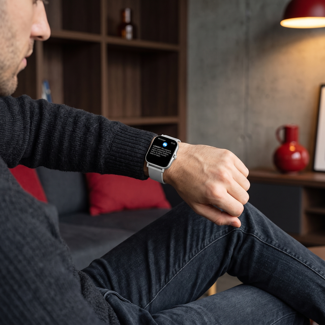 Fitness smartwatch for everyday casual wear