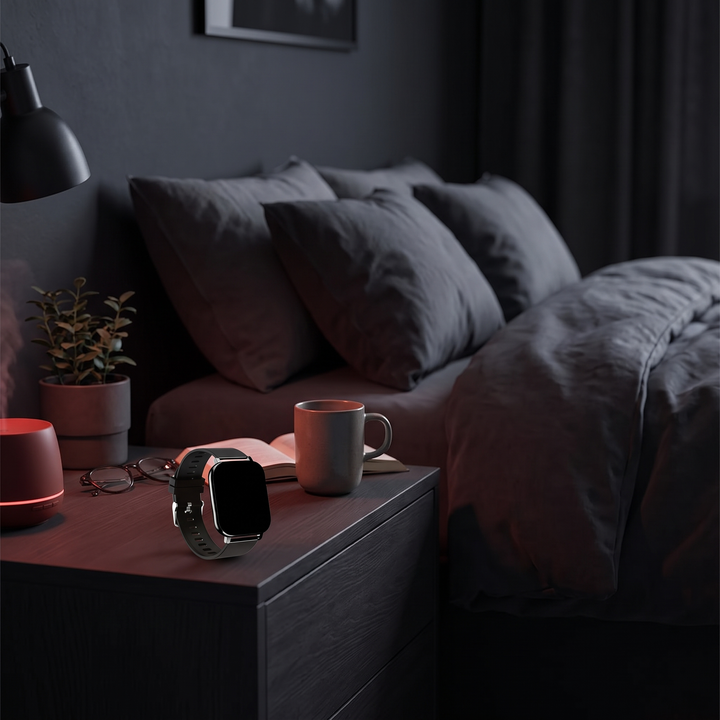 Fitness smartwatch for evening wind-down routine