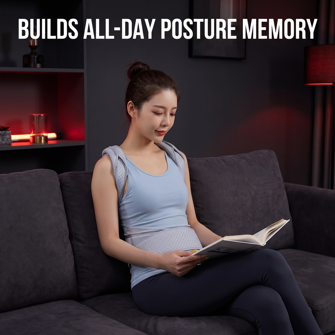 Posture corrector lifestyle builds all-day posture memory
