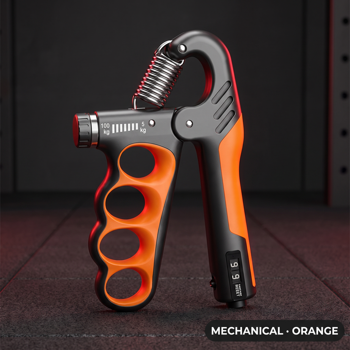 Adjustable Grip Strength Trainer Hand Strengthener Wrist Expander Finger Exercise Tool for Forearm Muscle Recovery Home Gym Fitness Rehabilitation