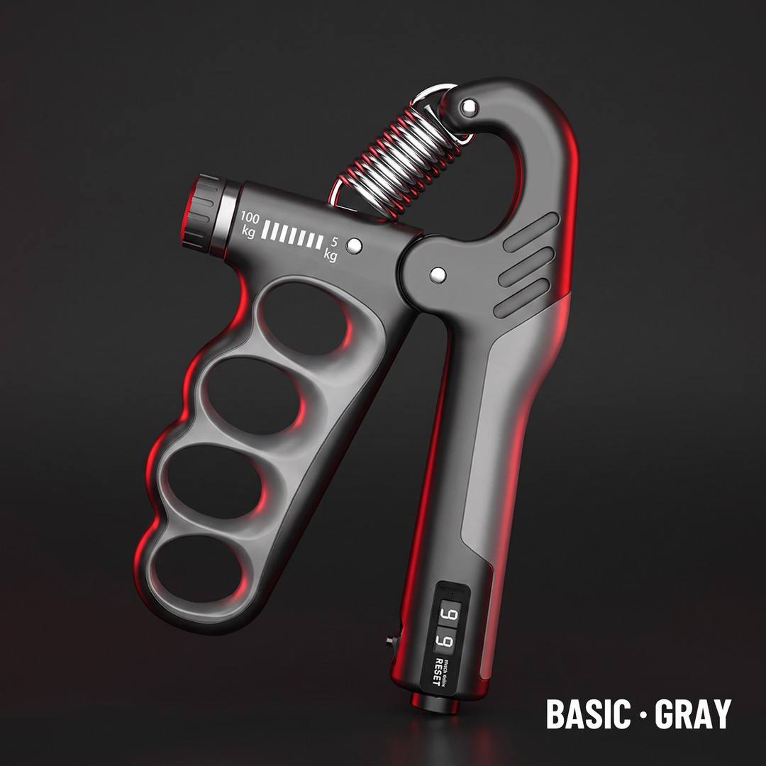 Adjustable Grip Strength Trainer Hand Strengthener Wrist Expander Finger Exercise Tool for Forearm Muscle Recovery Home Gym Fitness Rehabilitation