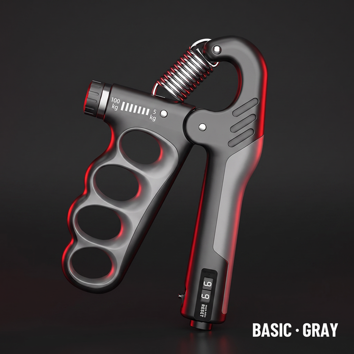 Adjustable Grip Strength Trainer Hand Strengthener Wrist Expander Finger Exercise Tool for Forearm Muscle Recovery Home Gym Fitness Rehabilitation