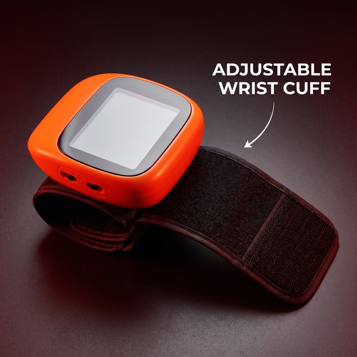 Professional Digital Wrist Blood Pressure Monitor Heart Rate Pulse Meter LCD Screen Portable Sphygmomanometer Home Health Care