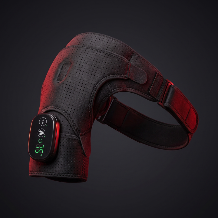 PHYSIOATHLETX Heating Shoulder Wrap - Black Colorway